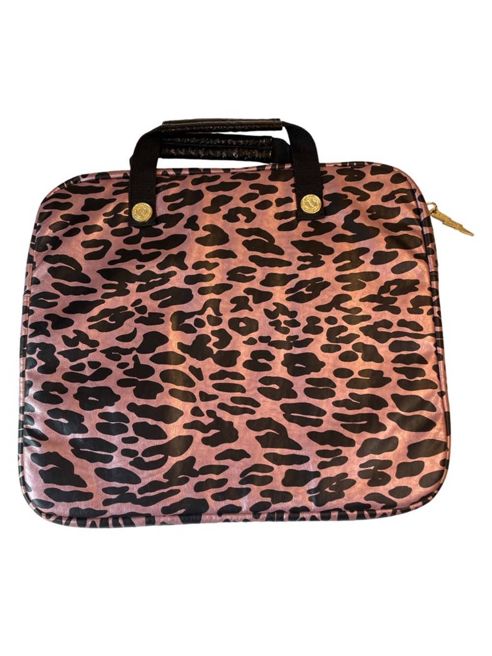 Betseyville by Betsey Johnson Leopard Print Soft Case Laptop Bag - Picture 3 of 11